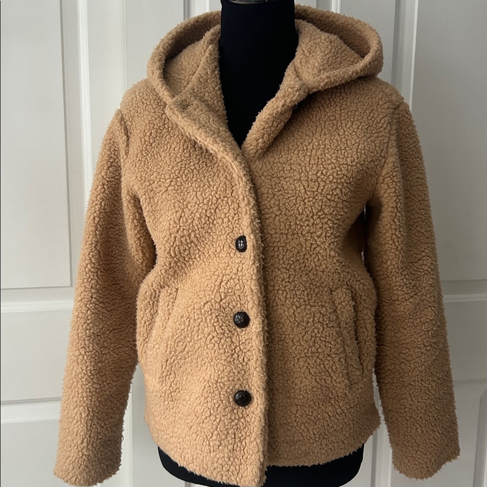 Aqua Sherpa Teddy Jacket XS